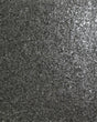 Close-up texture of Lillian August Mica grasscloth wallpaper in Onyx (black) with a satin finish.