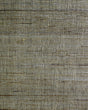 Ramie “Black Mesh” natural grasscloth wallpaper texture in tan with black woven grid
