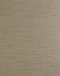 Taupe sisal grasscloth texture wallpaper