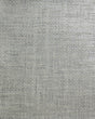 Close-up of Japanese paperweave grasscloth wallpaper in a foil-toned, cool neutral weave.