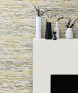 Watercolor Waves Golden Dusk by Living with Art Abstract Wave Wallpaper – Seabrook Designs LW50507