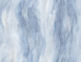 Blue Lake smoke texture embossed vinyl wallpaper