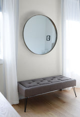 Faux Wool Weave Metallic Silver and Greige by Living with Art Textured Faux Weave Wallpaper – Seabrook Designs LW51000