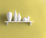 Hopsack Sunshine by Living with Art Embossed Vinyl Wallpaper – Seabrook Designs LW51103
