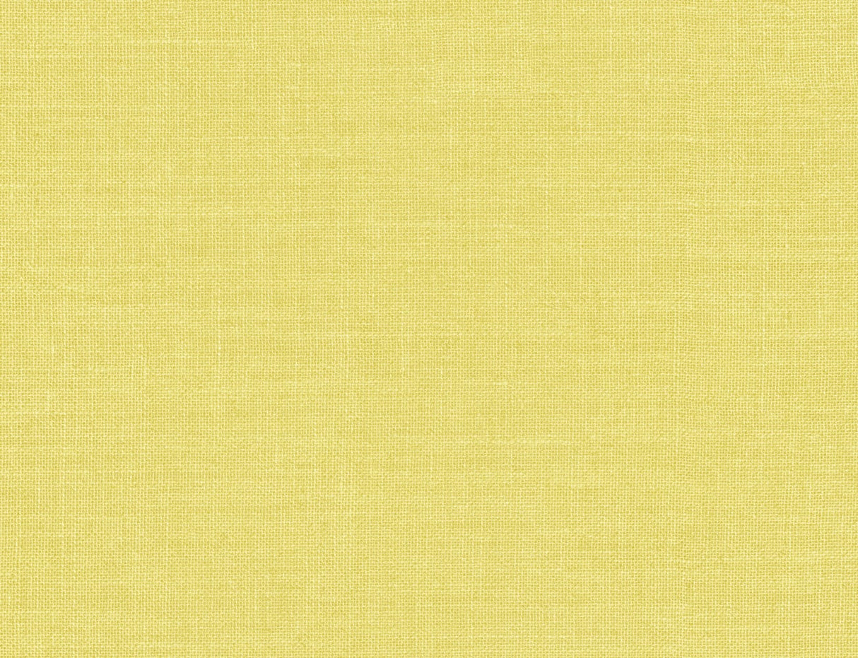 Seabrook Designs Hopsack embossed vinyl wallpaper in Sunshine yellow