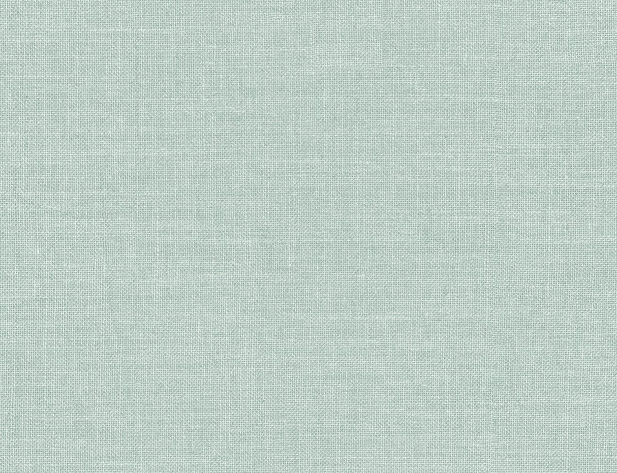 Seabrook Designs Hopsack Embossed Vinyl Wallpaper in Victorian Jade (LW51104) – textured close-up