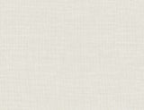 Hopsack embossed vinyl wallpaper in Everest White with a matte finish