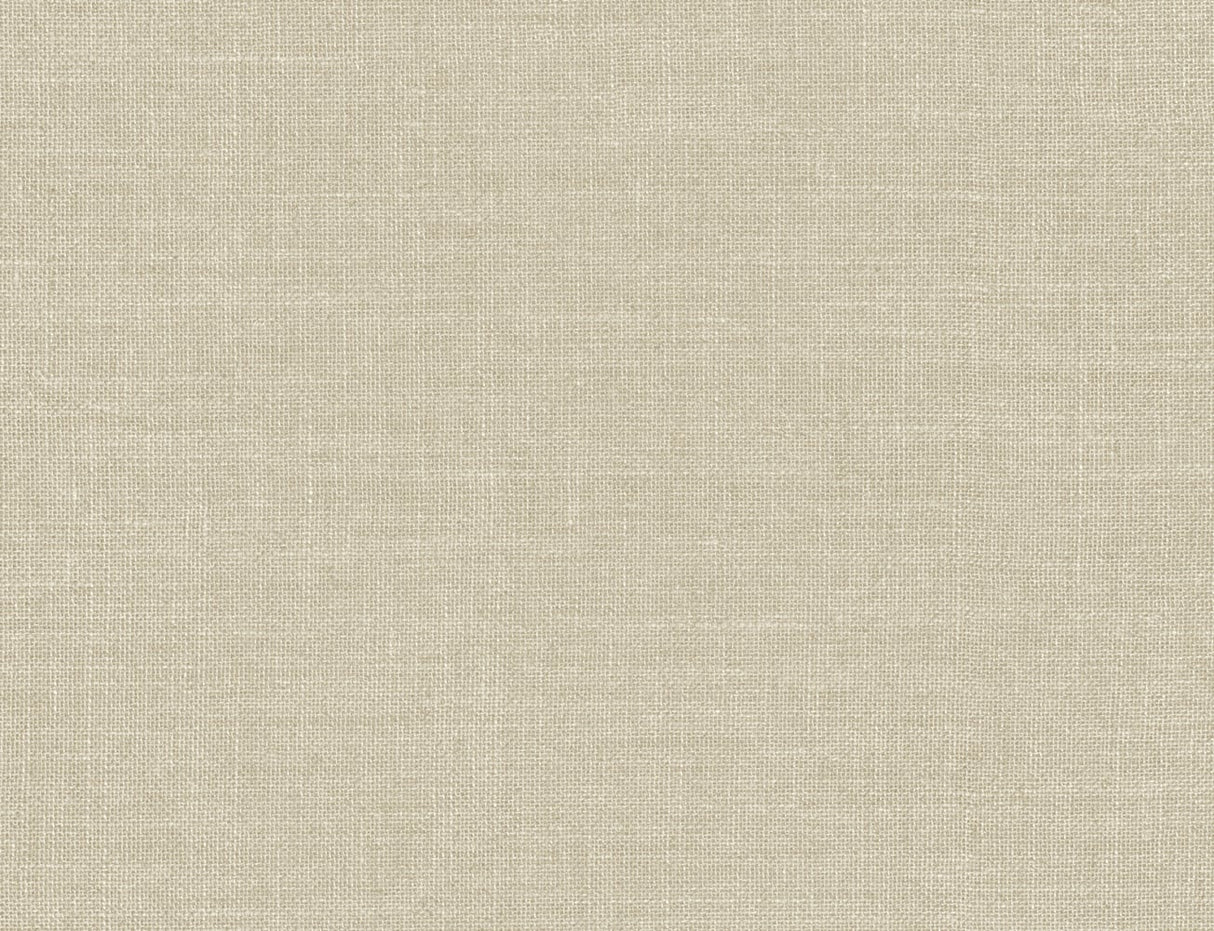 Seabrook Designs Living with Art Hopsack embossed vinyl wallpaper in Cafe Latte