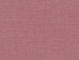 Mulberry pink hopsack-textured embossed vinyl wallpaper