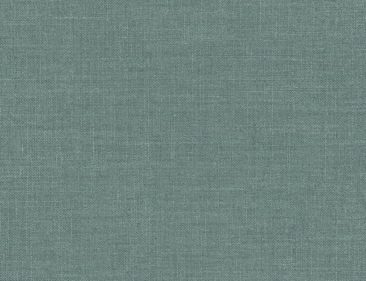 Hopsack Embossed Vinyl wallpaper in Phthalo Green with a matte, woven-texture emboss.