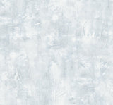 Powder blue rustic faux stucco texture wallpaper