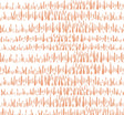 Brush Marks wallpaper in Orangesicle with repeating abstract brush-stroke marks on a light background.