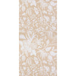 PUCK wallpaper in Raisin by Raoul Textiles for Schumacher, hand-printed botanical pattern on Japanese pulp paper.