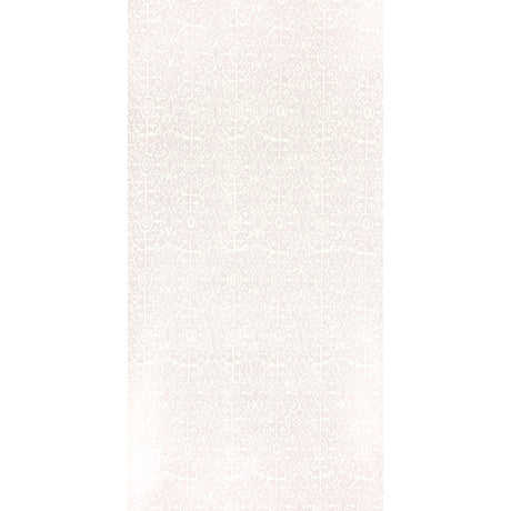 PATRA wallpaper in Lavender by Raoul Textiles for Schumacher, hand-printed Japanese pulp paper with intricate pattern
