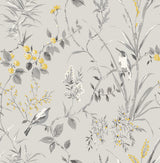 Fine Decor Mariko Grey Botanical Wallpaper – M1551