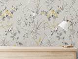 Mariko Grey by Fine Decor Botanical Wallpaper – Brewster Home Fashions M1551