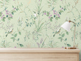 Mariko Sage by Fine Decor Botanical Wallpaper – Brewster Home Fashions M1552