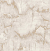 Aura Gold Marble Wallpaper with Metallic Abstract Stone Pattern - Fine Decor M1585