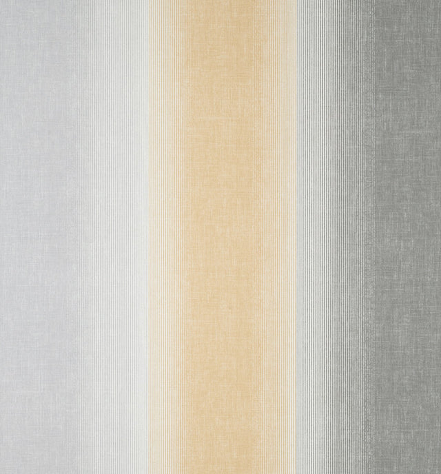 Kirby Mustard Stripe Wallpaper with Ombre Stripes - Fine Decor M1645