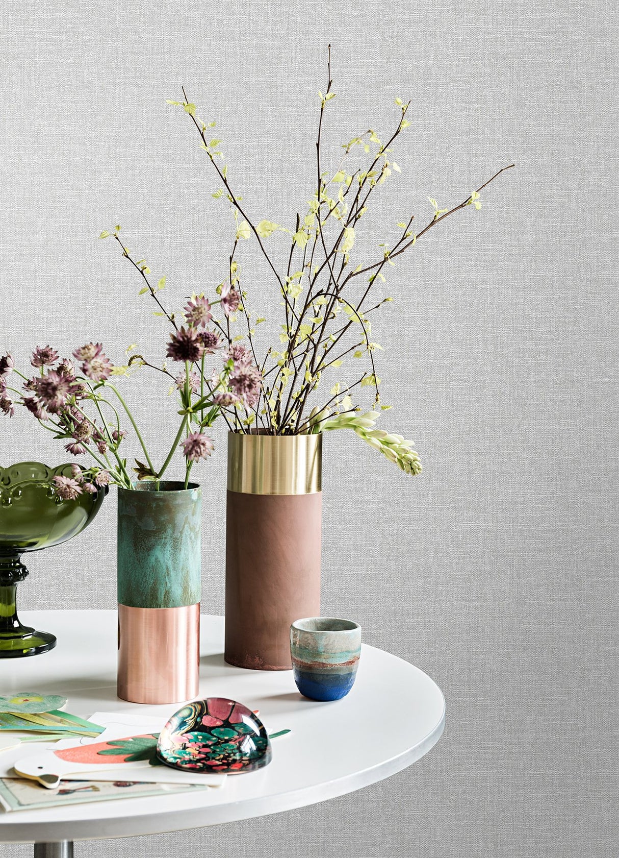 Glen Grey Linen Wallpaper
