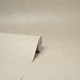 Glen Beige Linen Wallpaper