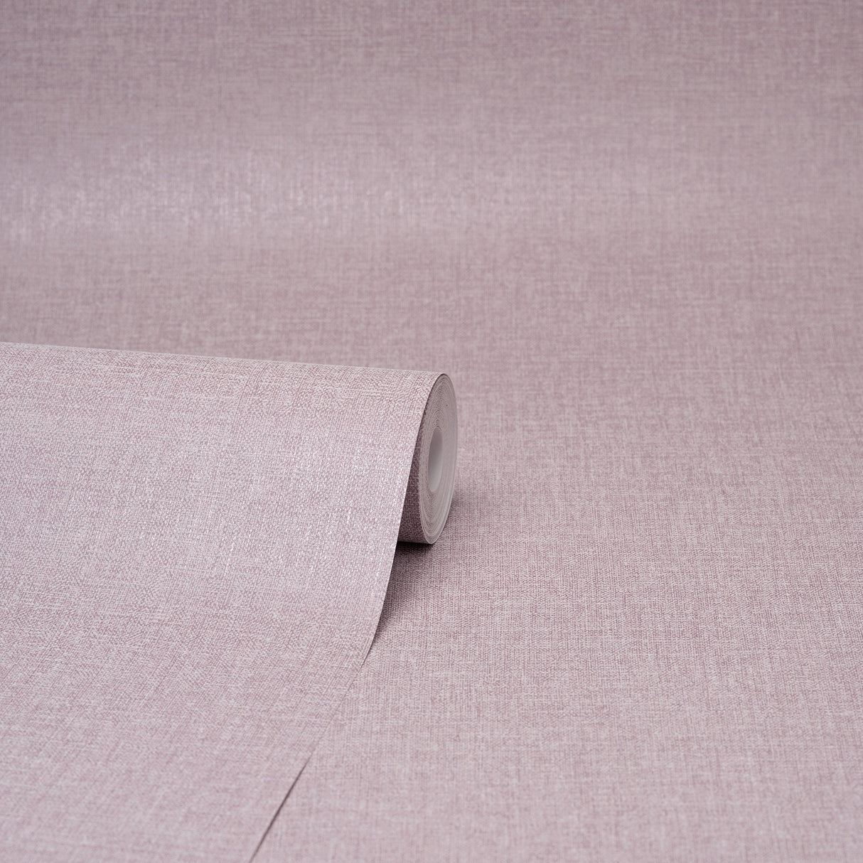 Glen Pink Linen Wallpaper