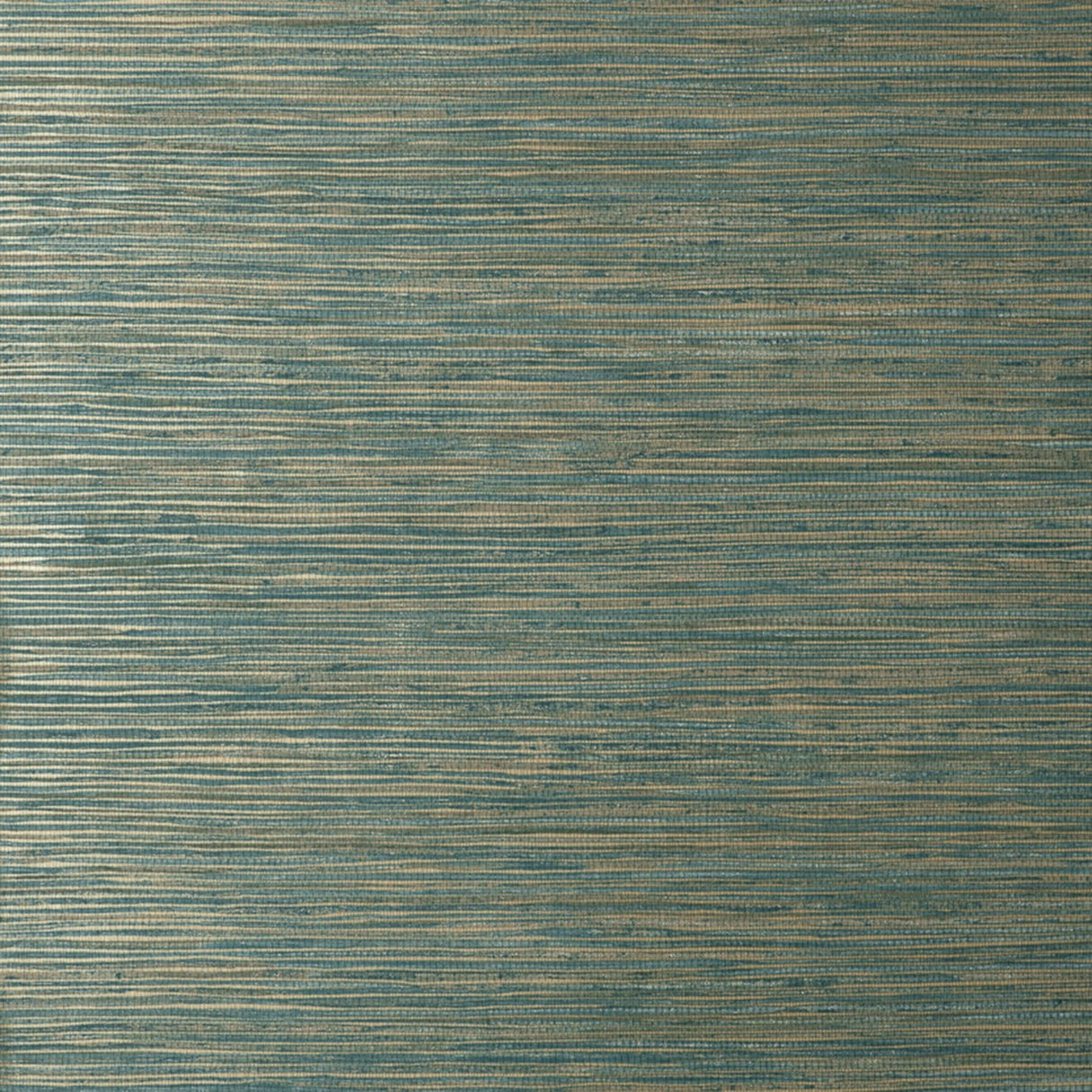 Fusion Teal Faux Grasscloth Modern Wallpaper - Fine Decor M1768
