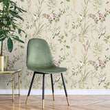 Mariko Neutral by Fine Decor Botanical Wallpaper- Brewster Home Fashions M1855