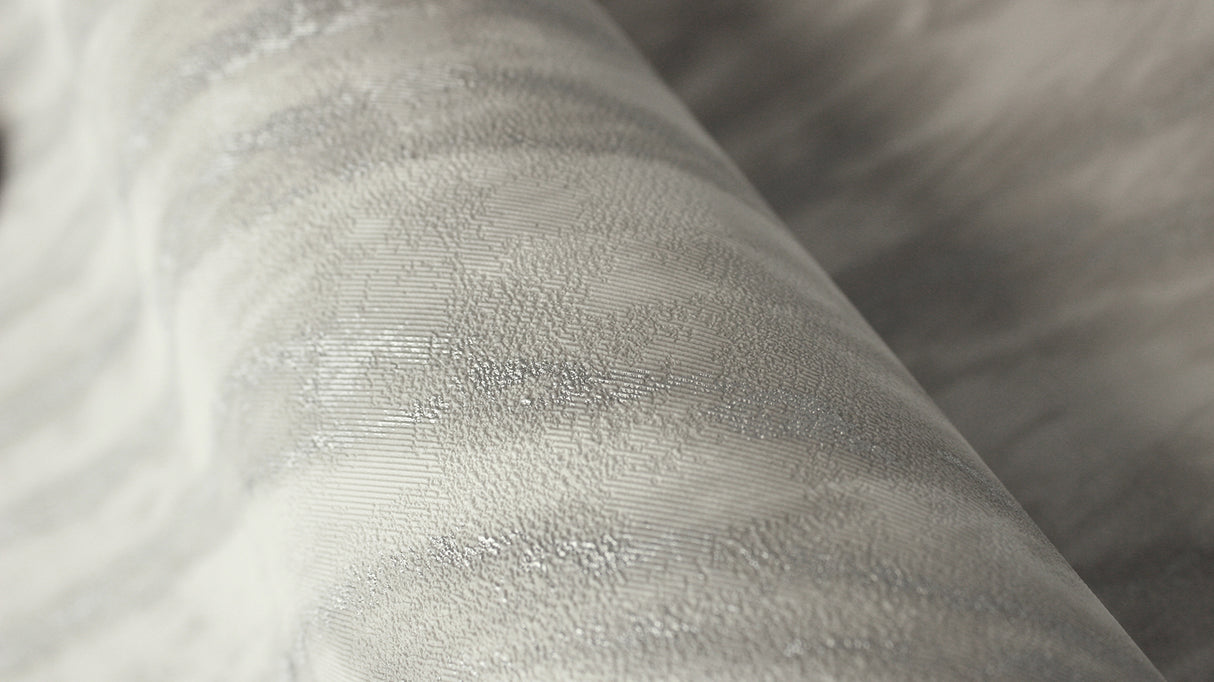Arran Grey by Fine Decor Swirling Stripe Wallpaper – Brewster Home Fashions M1860