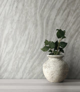 Arran Grey by Fine Decor Swirling Stripe Wallpaper – Brewster Home Fashions M1860