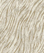 Arran Neutral Swirling Stripe Wallpaper by Fine Decor, a metallic-accented vinyl on non woven design in light grey and golden brown.