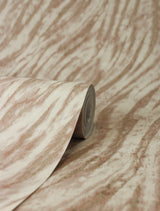 Arran Rose Gold by Fine Decor Swirling Stripe Wallpaper – Brewster Home Fashions M1862