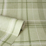 Harris Green by Fine Decor Plaid Chevron Wallpaper – Brewster Home Fashions M1865