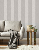 Finn Grey by Fine Decor Chevron Stripe Wallpaper – Brewster Home Fashions M1872