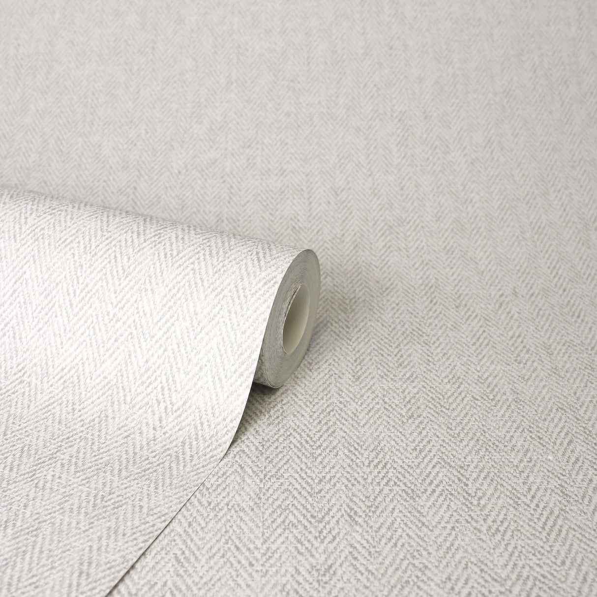 Theo Light Grey by Fine Decor Chevron Wallpaper- Brewster Home Fashions M1873