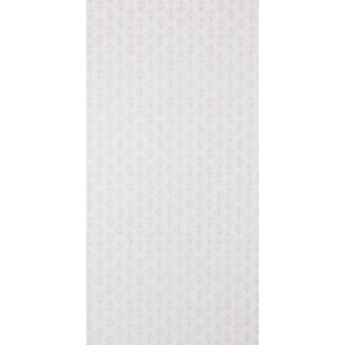 Peacock by Raoul in Rose, a hand-printed wallpaper by Raoul Textiles for Schumacher