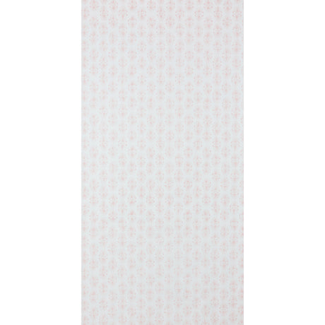 Peacock by Raoul in Rose, a hand-printed wallpaper by Raoul Textiles for Schumacher