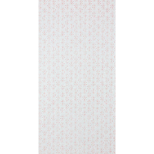 Peacock by Raoul in Rose, a hand-printed wallpaper by Raoul Textiles for Schumacher