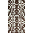 AMORE wallpaper in Mole by Raoul Textiles for Schumacher, hand-printed Japanese pulp paper with artisanal ikat-inspired pattern.