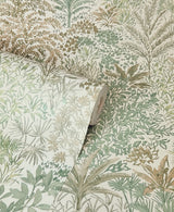 Meilani Green by Fine Decor Palm Landscape Wallpaper – Brewster Home Fashions M95676
