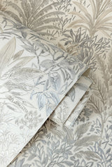 Meilani Natural & Grey by Fine Decor Palm Landscape Wallpaper – Brewster Home Fashions M95678