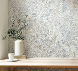 Meilani Natural & Grey by Fine Decor Palm Landscape Wallpaper – Brewster Home Fashions M95678
