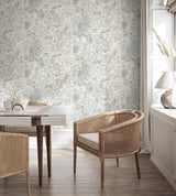 Meilani Natural & Grey by Fine Decor Palm Landscape Wallpaper – Brewster Home Fashions M95678