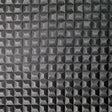 Romero Black 3D Geometric Wallpaper close-up pattern