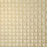 Romero Gold 3D geometric vinyl wallpaper roll by Fine Decor