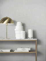 Highland Tweed Grey by Antonina Vella Faux Fabric Wallpaper- York Designer Series MA34911