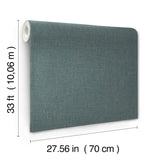 Highland Tweed Dark Blue by Antonina Vella Faux Fabric Wallpaper – York Designer Series MA34917
