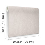Shimmering Moire Dove by Antonina Vella Textured Vinyl Wallpaper, Unpasted, Straight Match- York Designer Series MA34920
