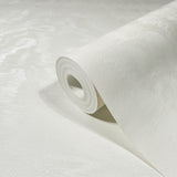 Shimmering Moire White by Antonina Vella Textured Wallpaper- York Designer Series MA34921