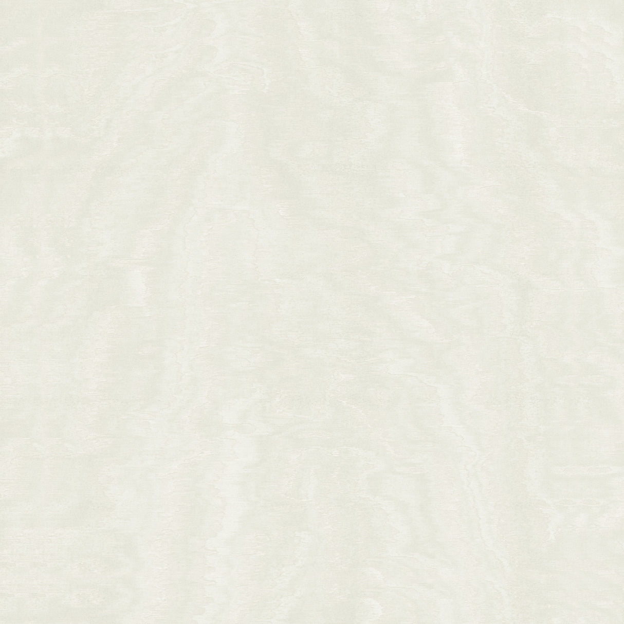 Shimmering Moire White Textured Wallpaper by Antonina Vella – MA34921